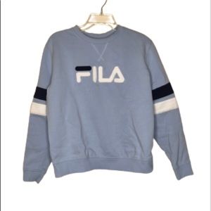 Fila blue sweatshirt size large